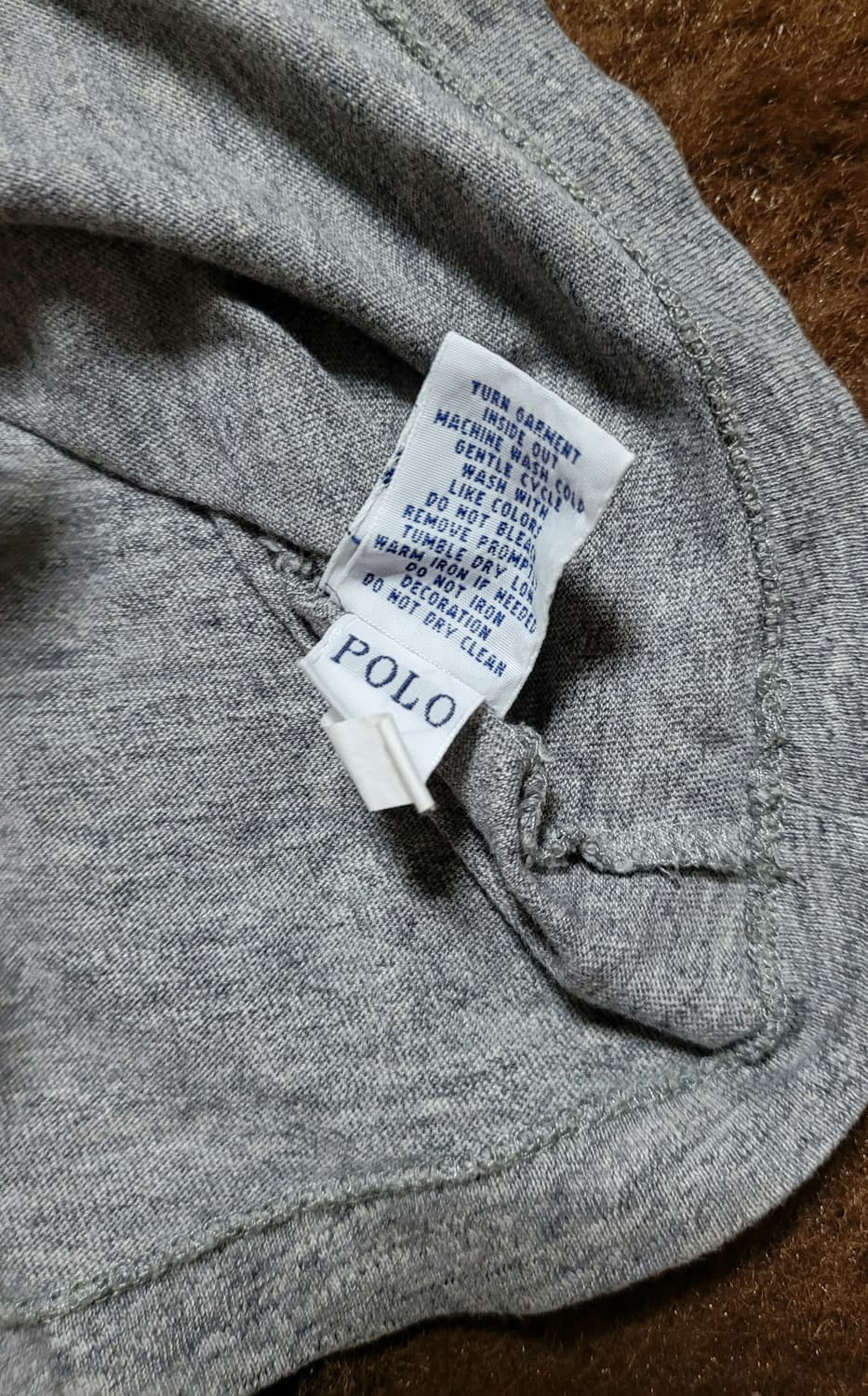 폴로 랄프로렌 남성용 그레이 반팔티셔츠(L) 상품이미지6