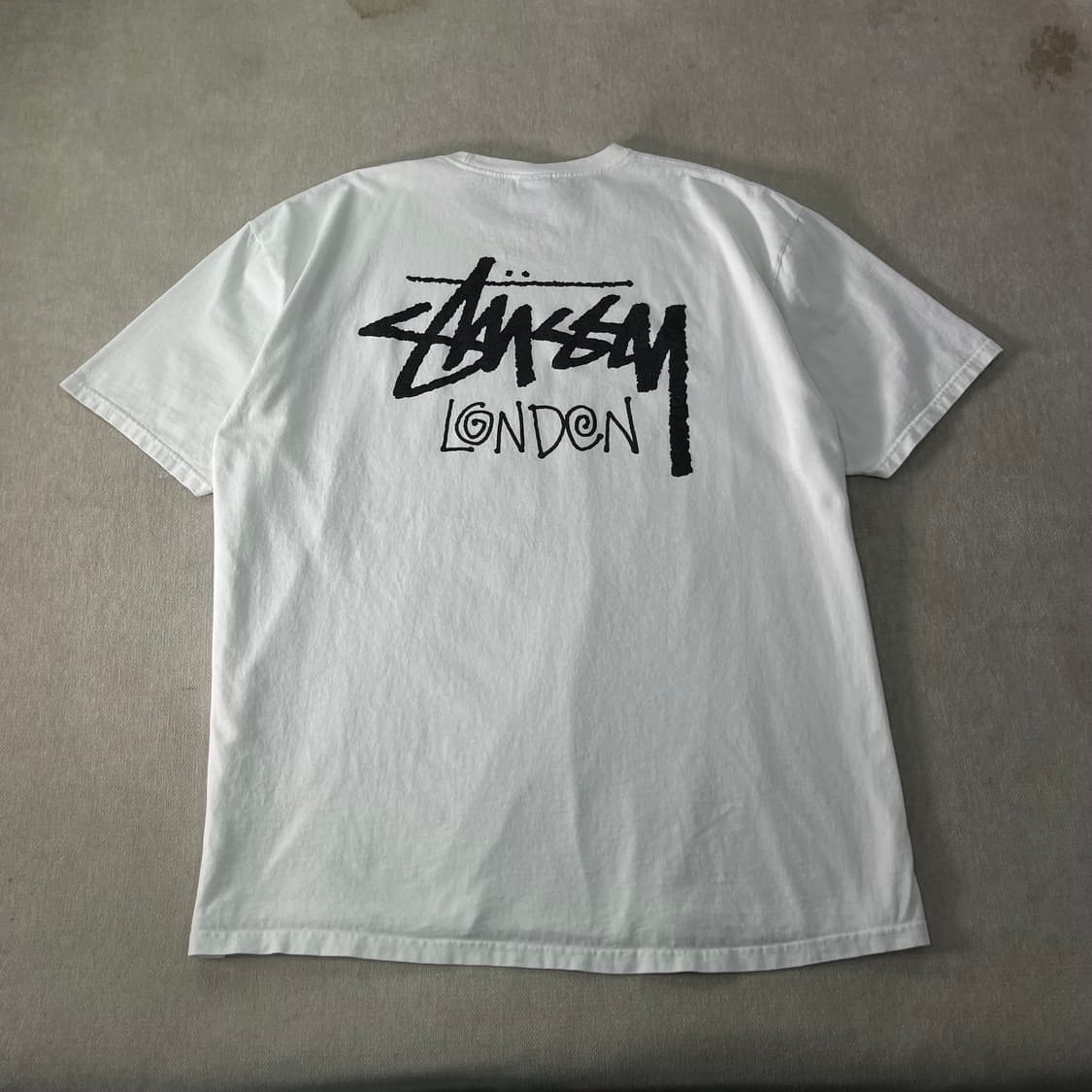 110 스투시 스탁 런넌 반팔 티셔츠 상품이미지1