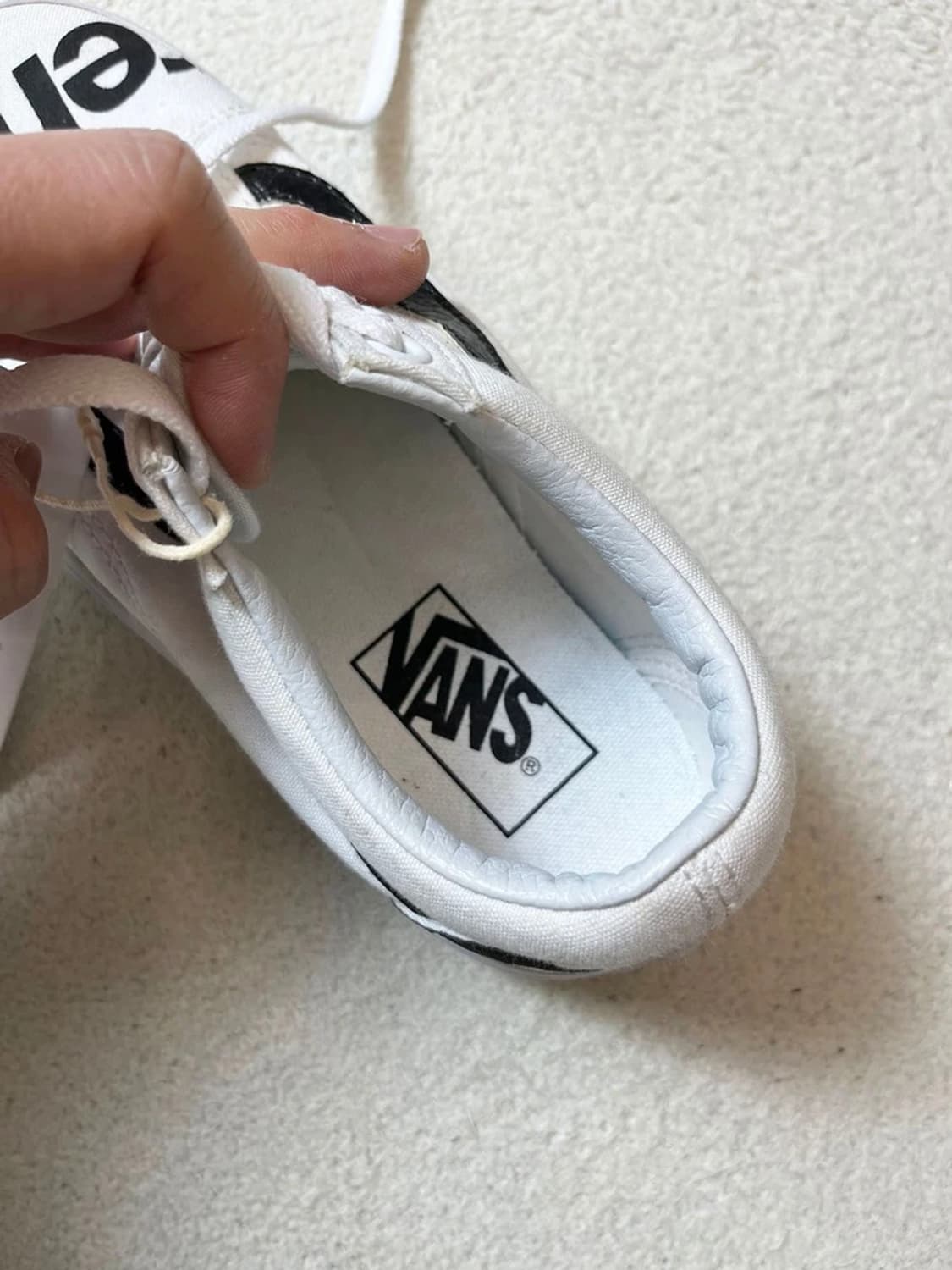 반스 올드스쿨 슈프림 커스텀 스니커즈 A1833 상품이미지8