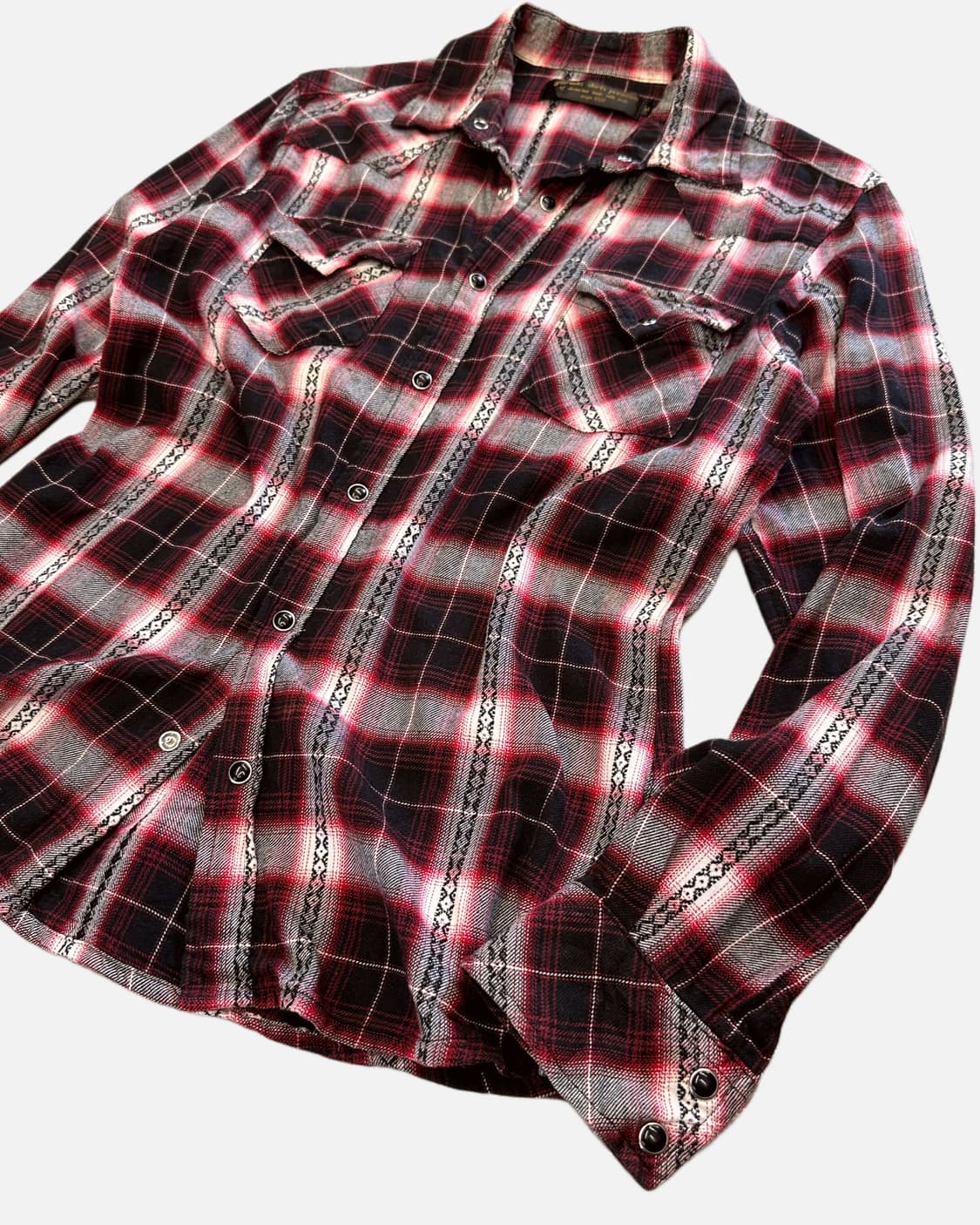 western red check shirt 상품이미지3