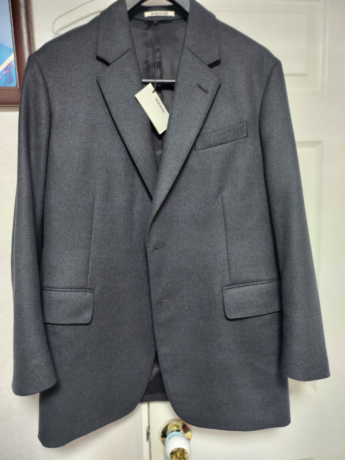 오라리 24fw 라이트 멜튼 자켓 4 상품이미지2