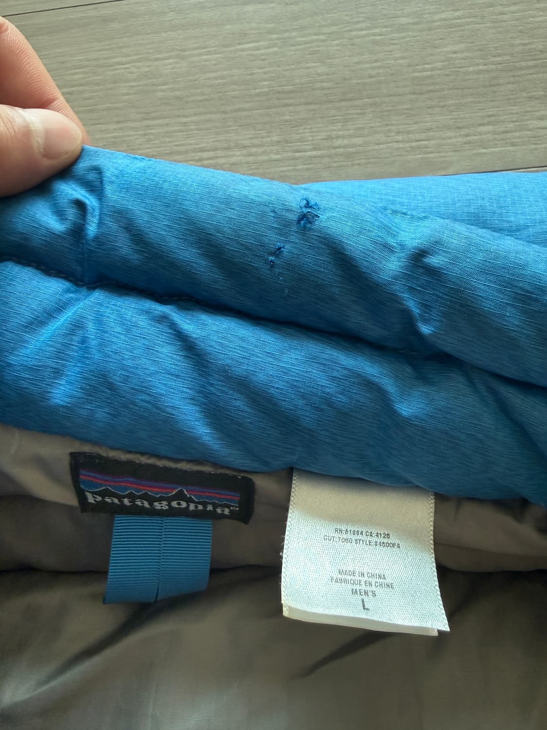 patagonia 파타고니아 패커블 구스다운 L 상품이미지9