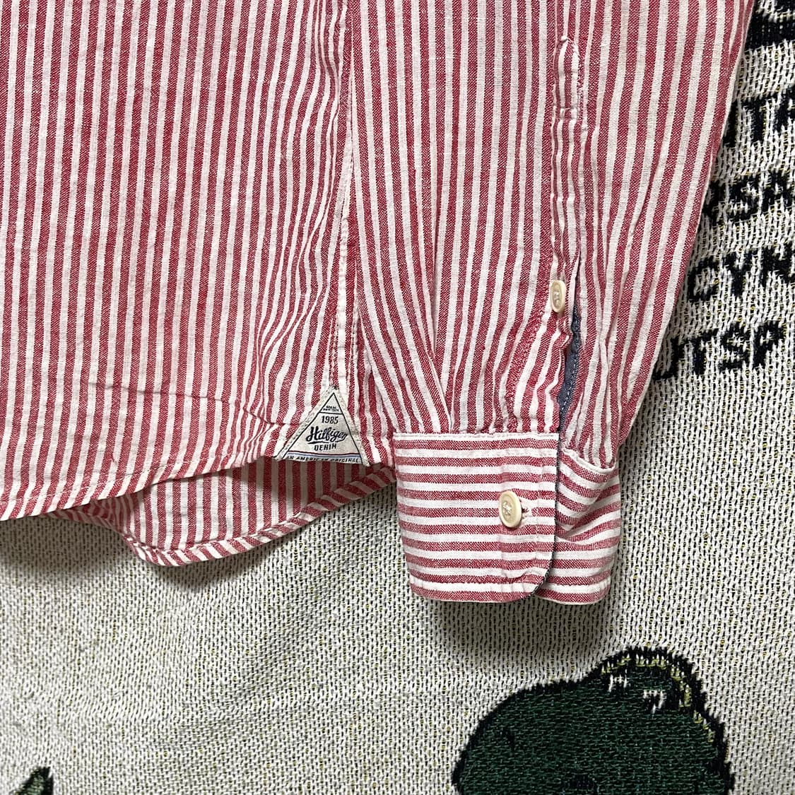 타미힐피거 스트라이프 셔츠 상품이미지4