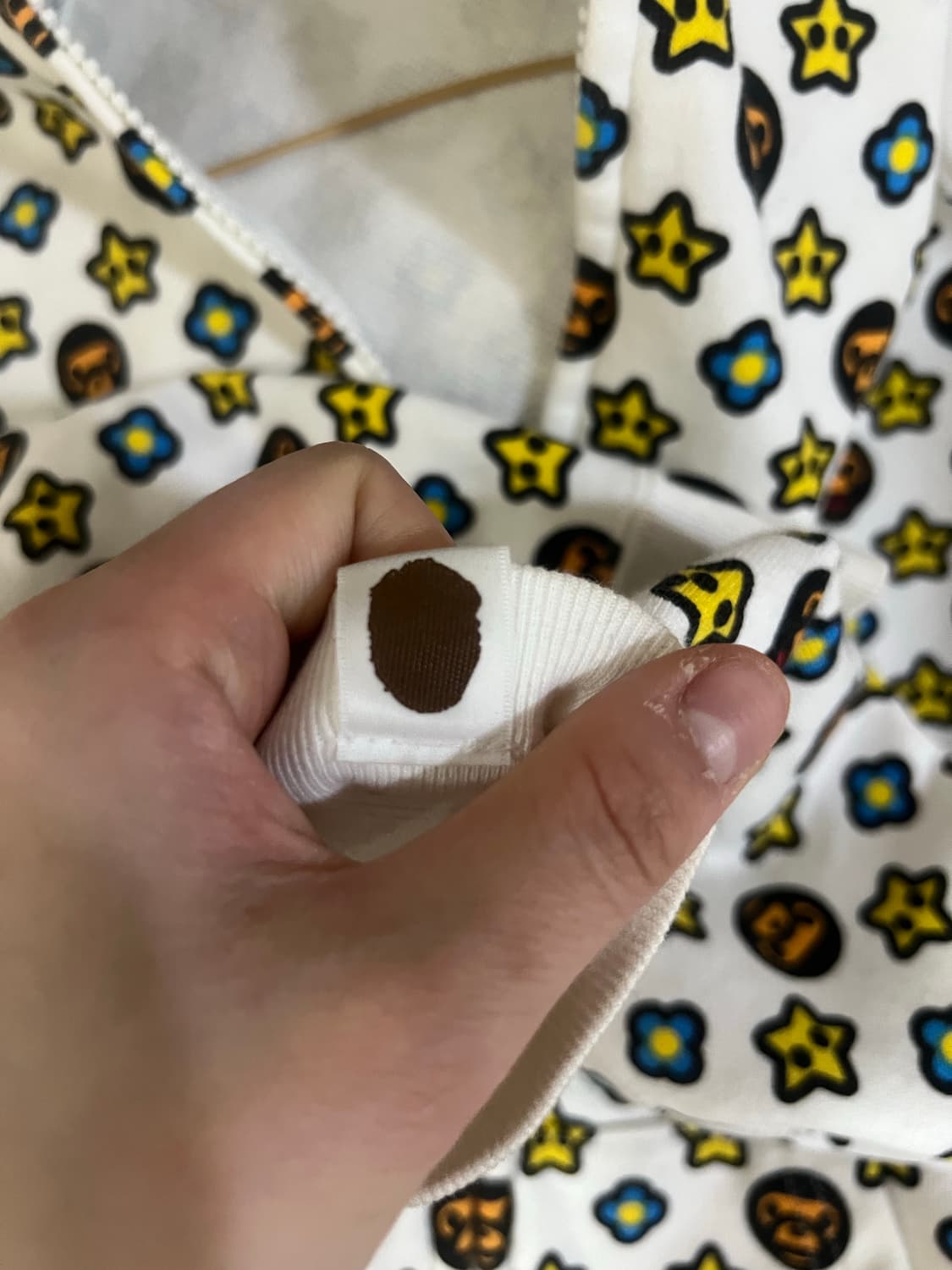 베이프 마일로 모노그램 후드집업 상품이미지4