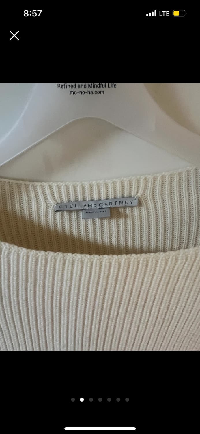 스텔라맥카트니 백 컷아웃 니트 상품이미지2