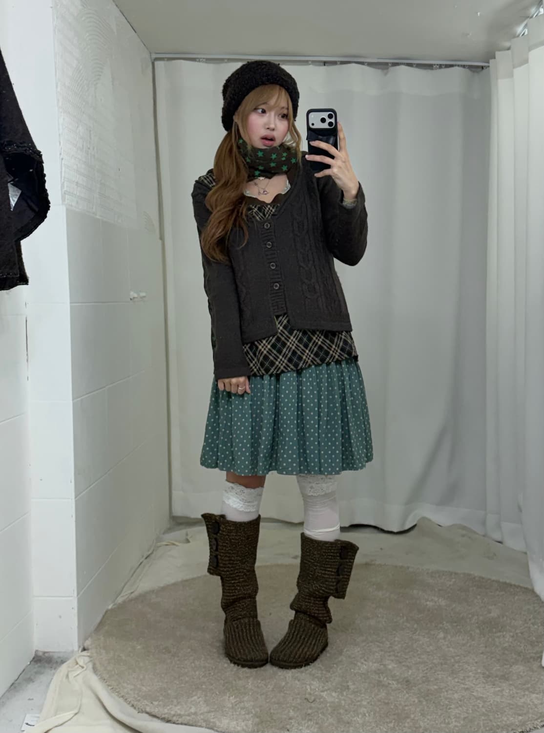 민트초코 너드 니혼진 모리걸 코디세트 상품이미지2