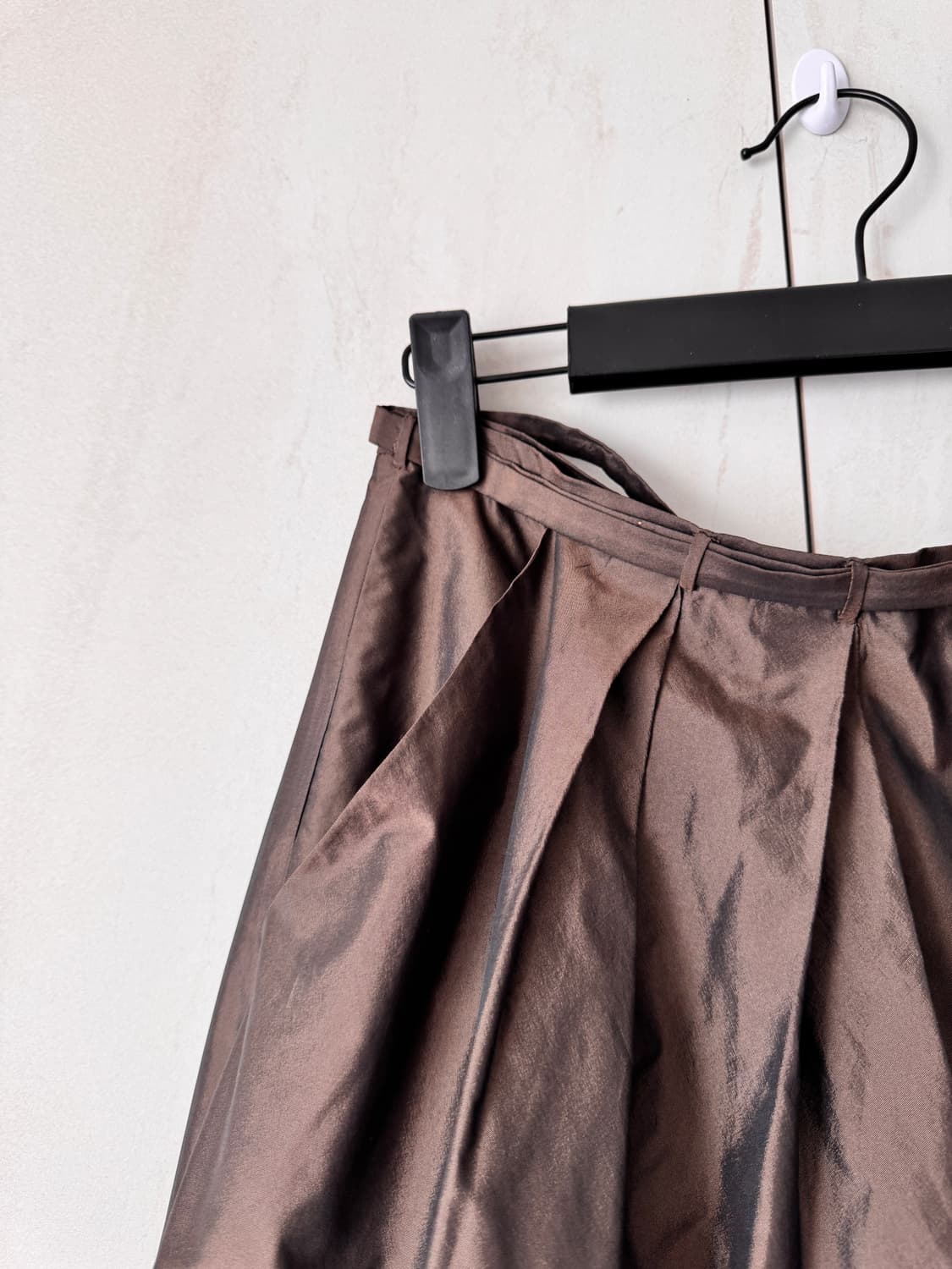 새상품Robert Rodriguez 브라운 포켓스커트 10(55,66사이 상품이미지9