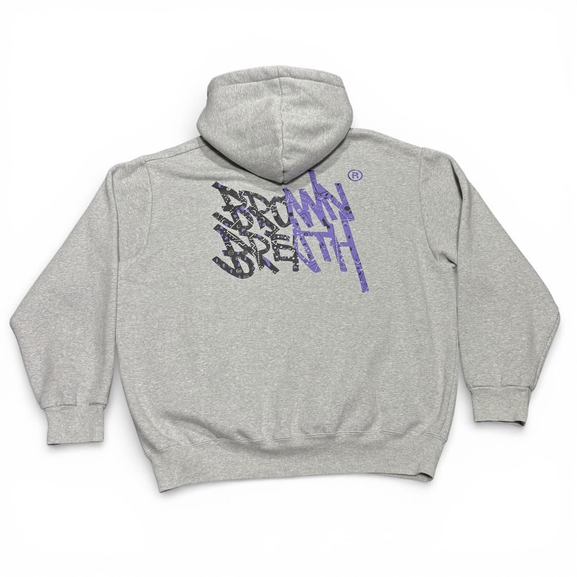 L 브라운브레스 그레이 후드티 상품이미지1