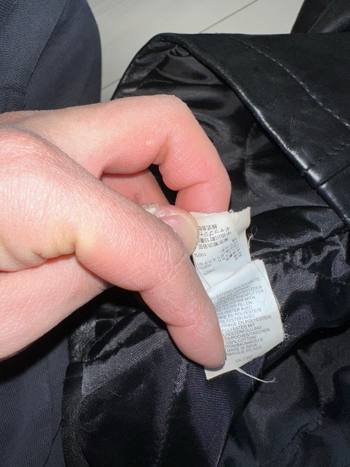 올드갭 old gap 레더 카코트 M 상태A 상품이미지9