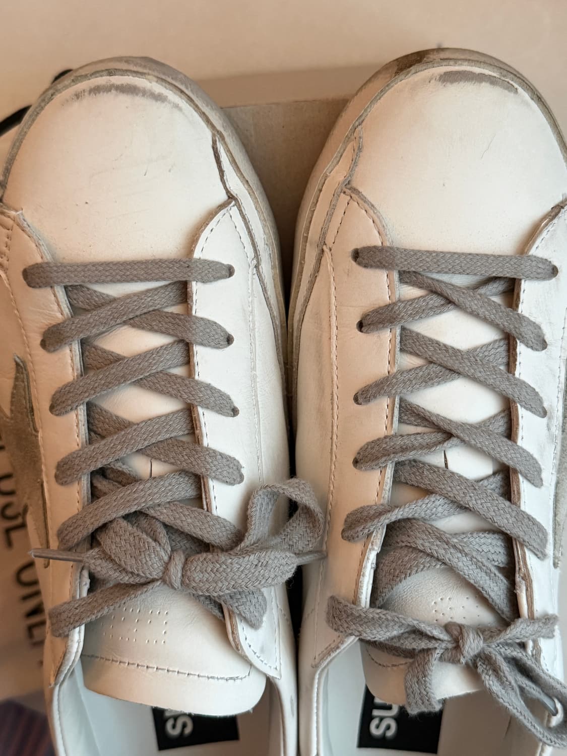 골든구스 슈퍼스타 화이트 실버탭 37 상품이미지3