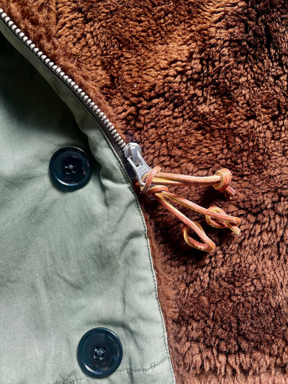 모니탈리 / 밀리터리 N-2 덱 파카 / 38 (100) 상품이미지4