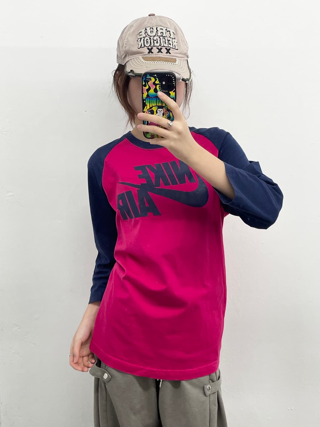 나이키 나그랑 로고 롱슬리브 상품이미지1