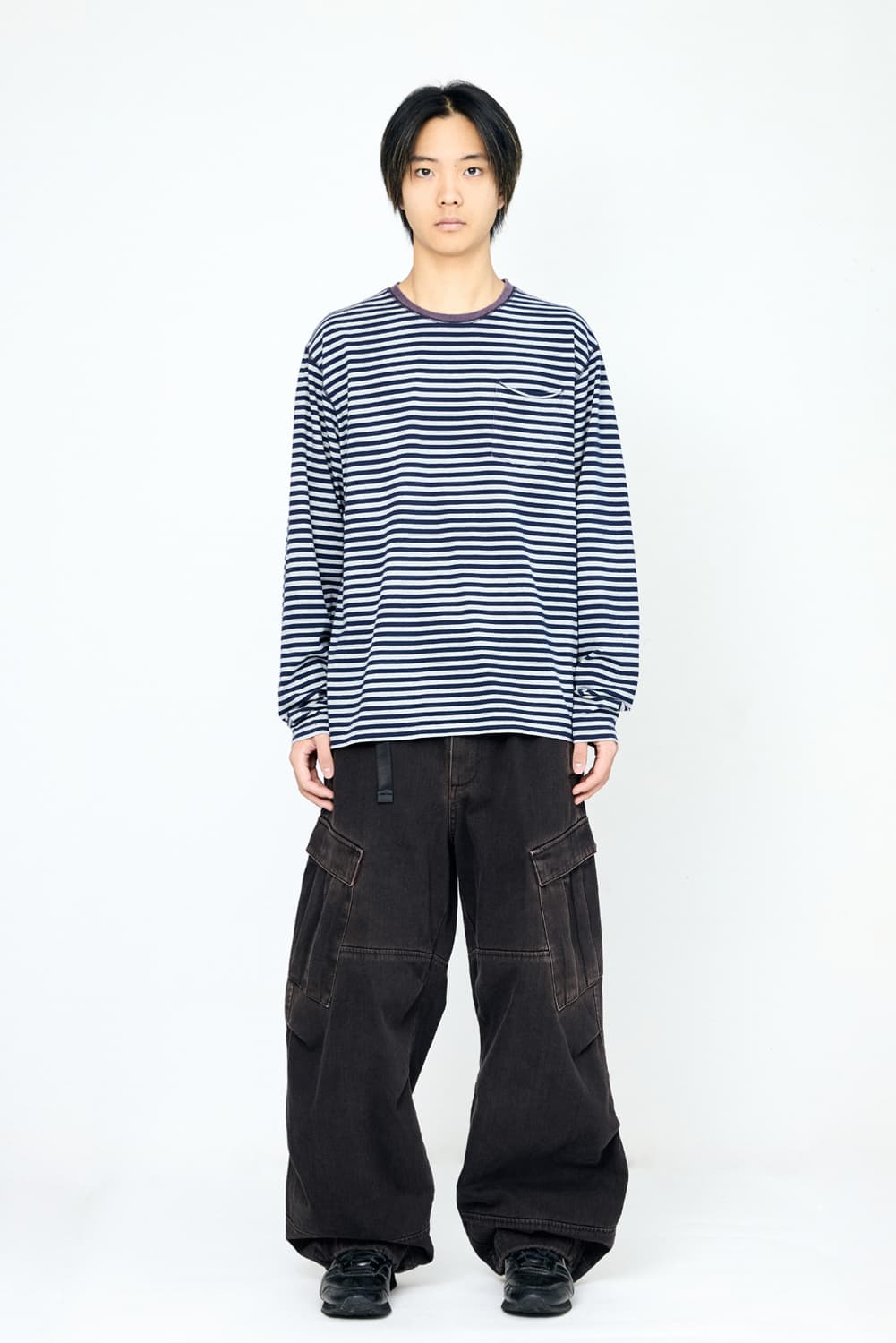 Hatchingroom VTG Stripe Pocket T-Shirt  상품이미지2