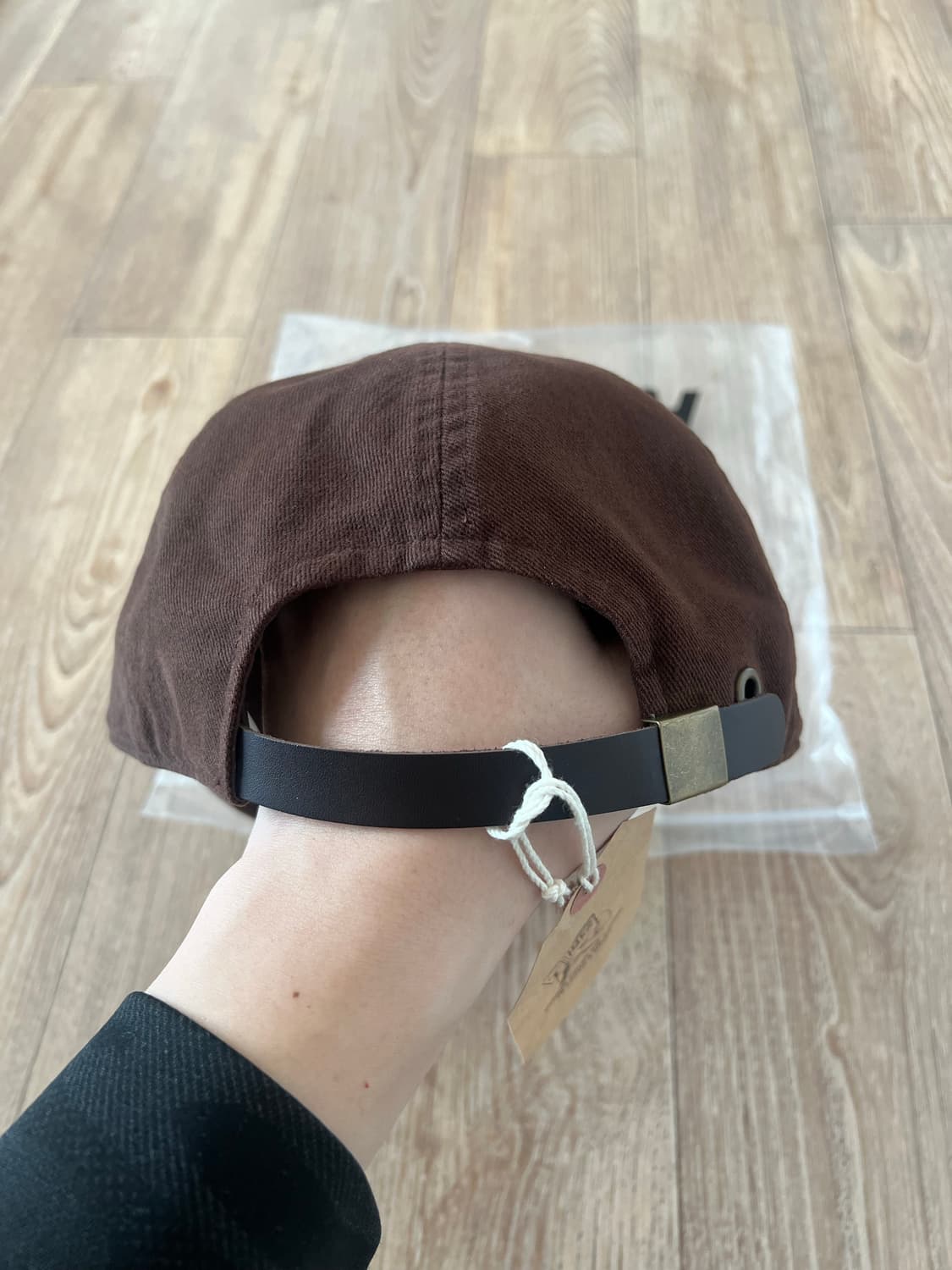 컬렉트피시스 THREE 5 PANEL CAP brown 상품이미지3