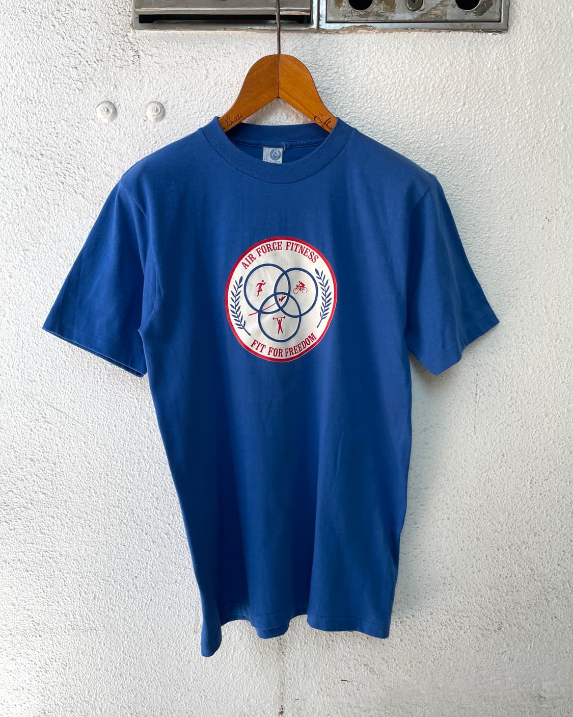 80s Air force fitness 티셔츠 상품이미지1