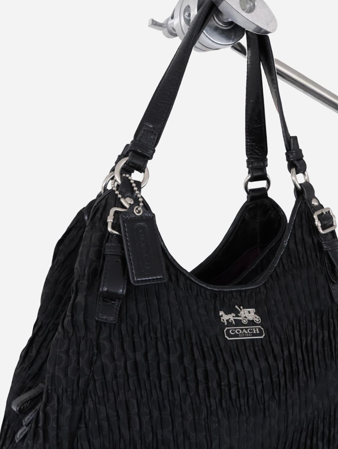 Coach Vintage Pleated Shoulder Bag 상품이미지3