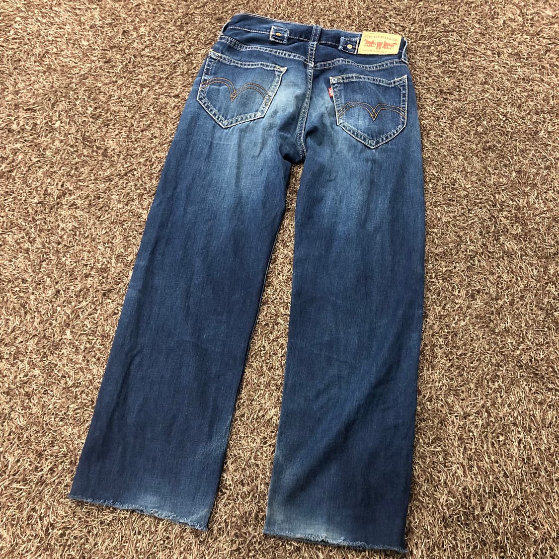 리바이스 902 워싱 데님 팬츠 상품이미지5