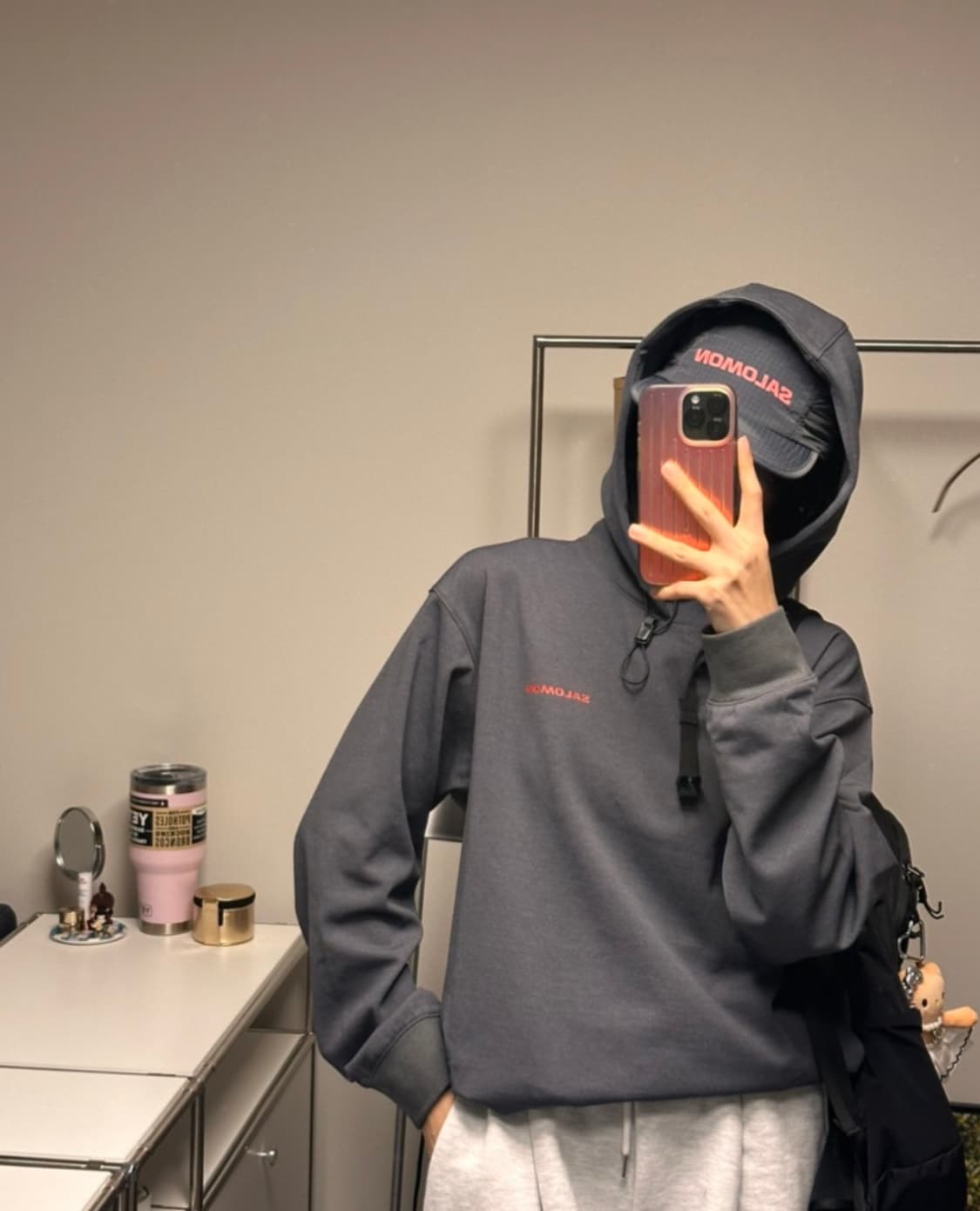 [새 상품] 살로몬 프라이머리 남녀공용 후디 m 상품이미지3