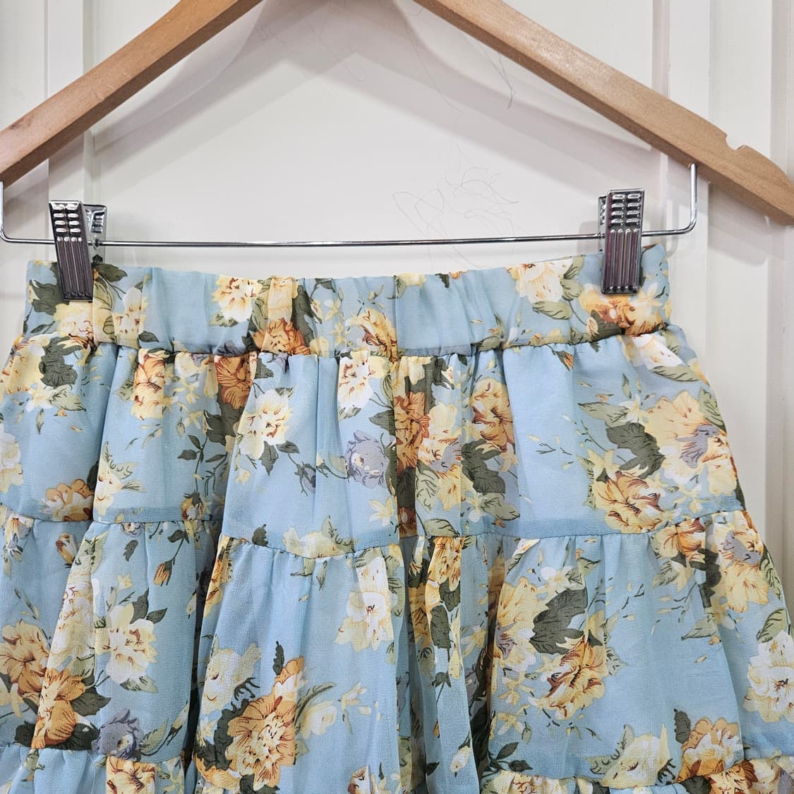 플라워 티어드 스커트 상품이미지2