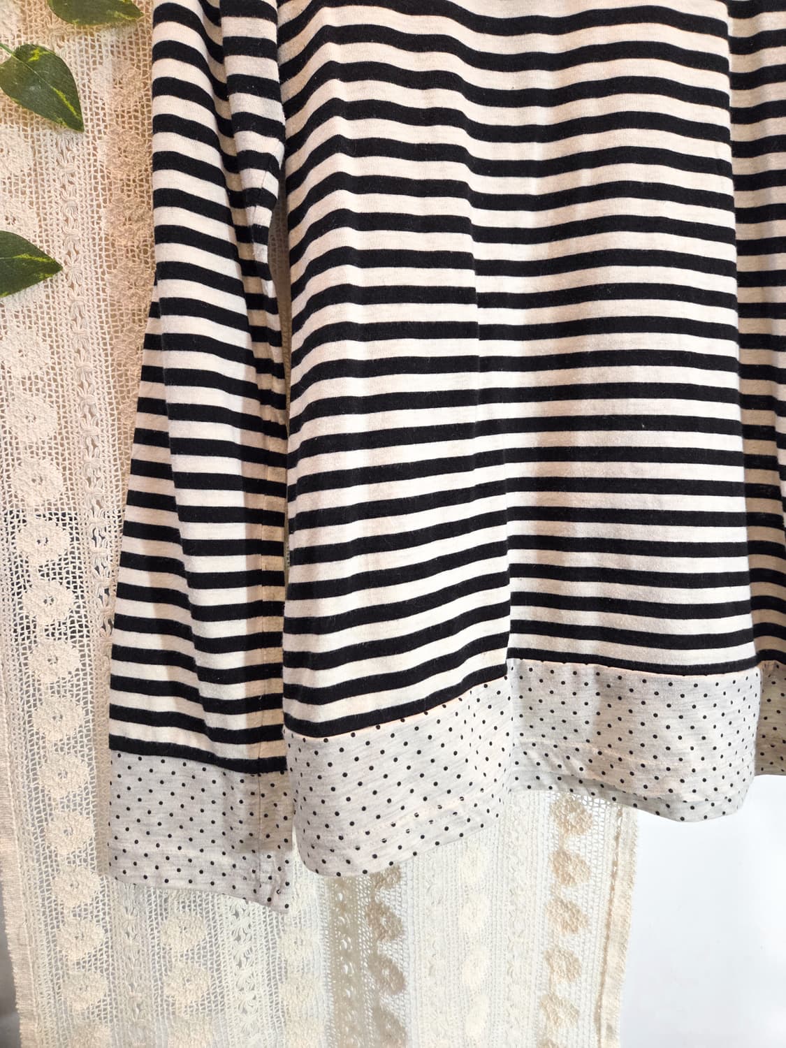 OLIVE DES OLIVE 소매 포인트 슬리브 상품이미지3