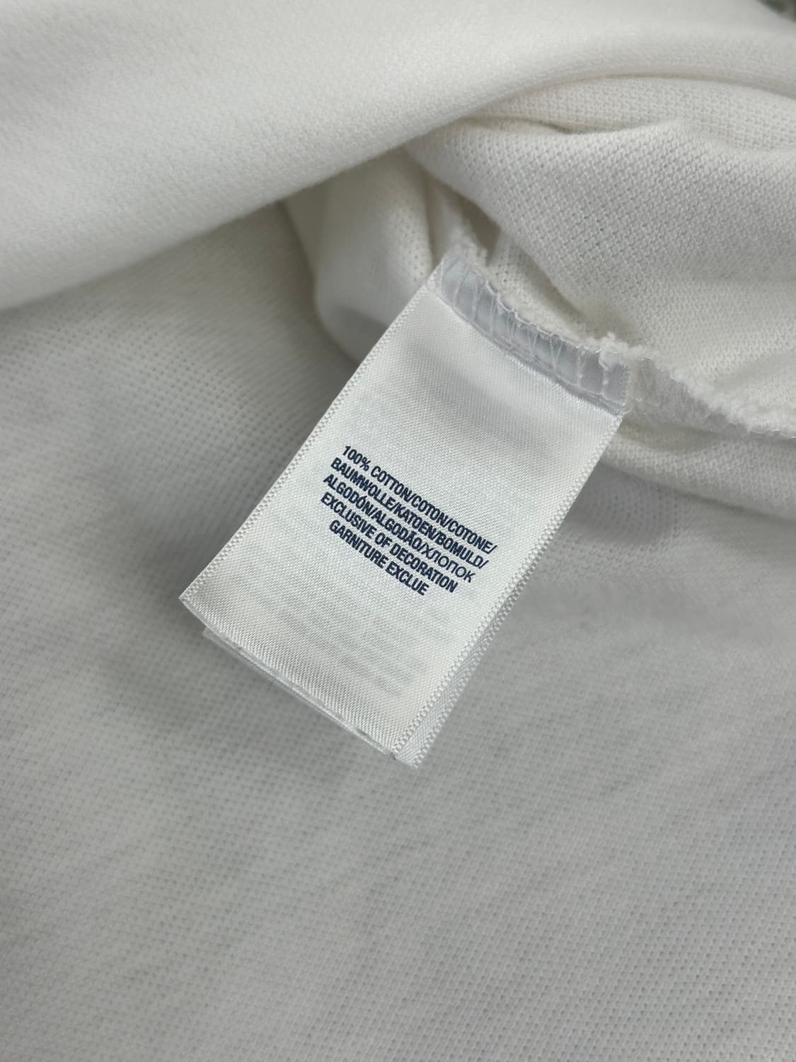 폴로 랄프로렌 화이트/블루 빅포니 카라티  상품이미지6