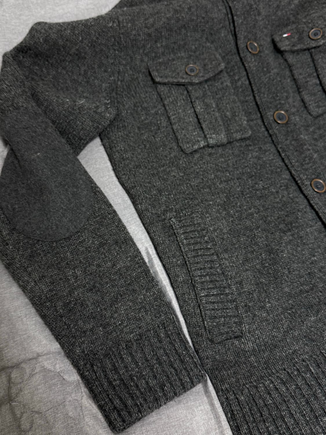 타미힐피거 하이넥 가디건 상품이미지2