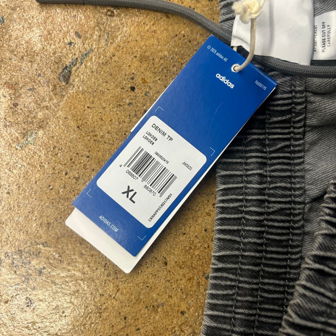 [정품/XL] 아디다스 삼선 트레이닝 팬츠 회색  상품이미지5