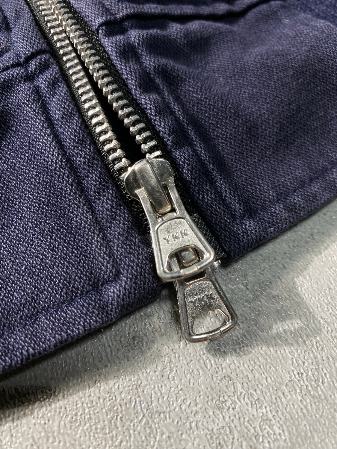 [M] 프리즘웍스 투웨이 네이비 코튼 MA-1 자켓 상품이미지5