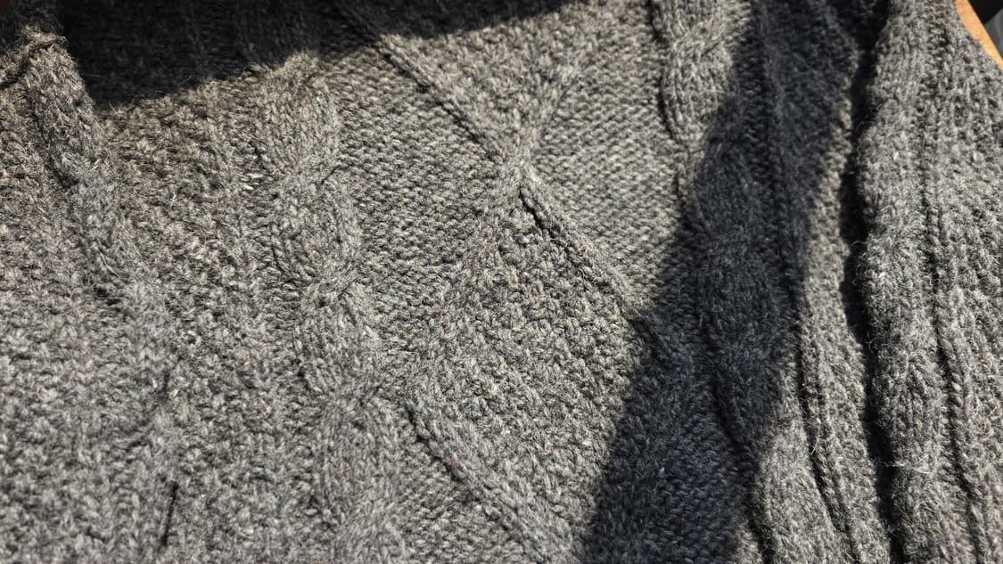 에콰도르 피셔맨 울 니트 XXL  상품이미지2