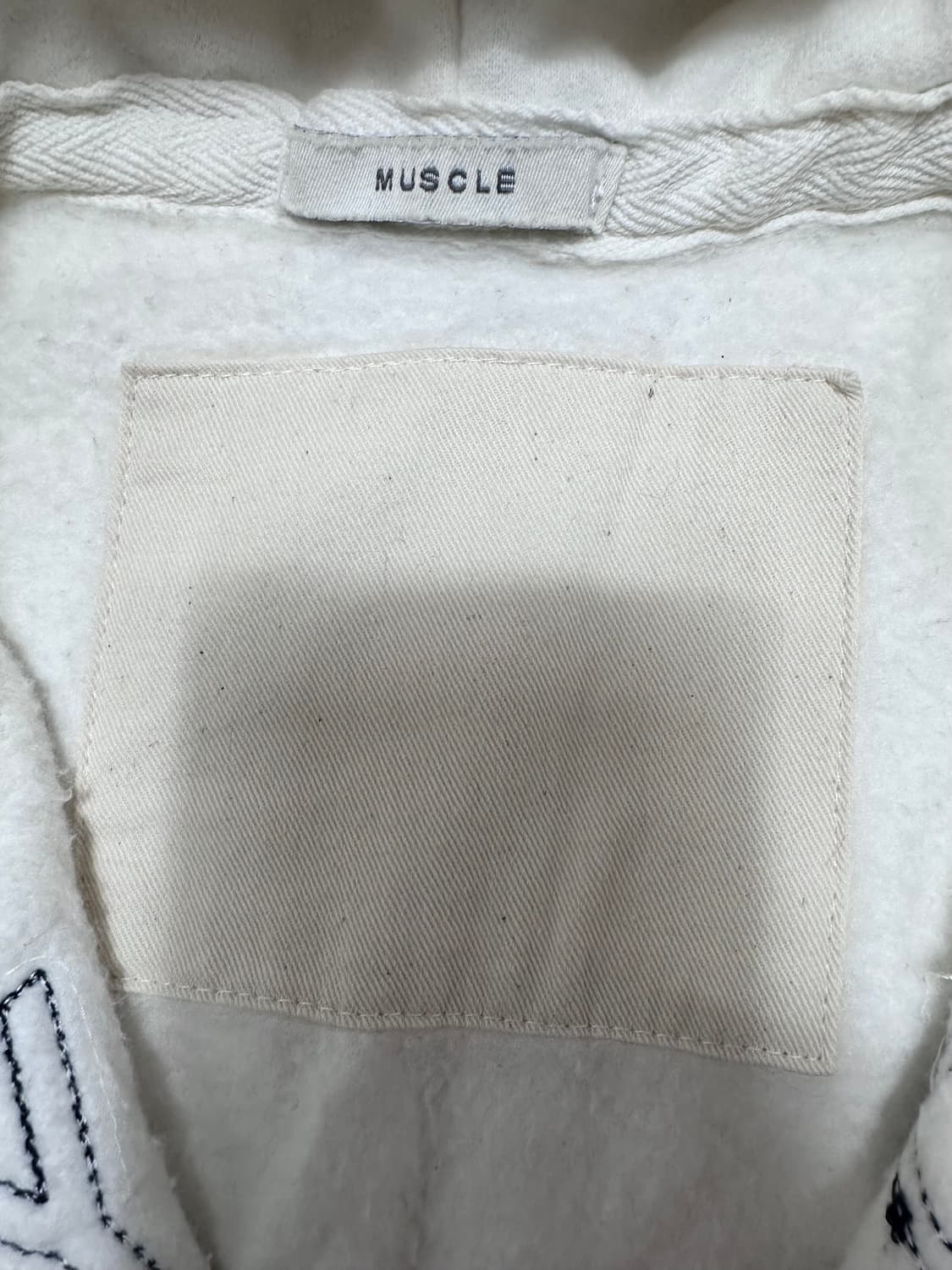 아베크롬비 흰색 후드집업 상품이미지4