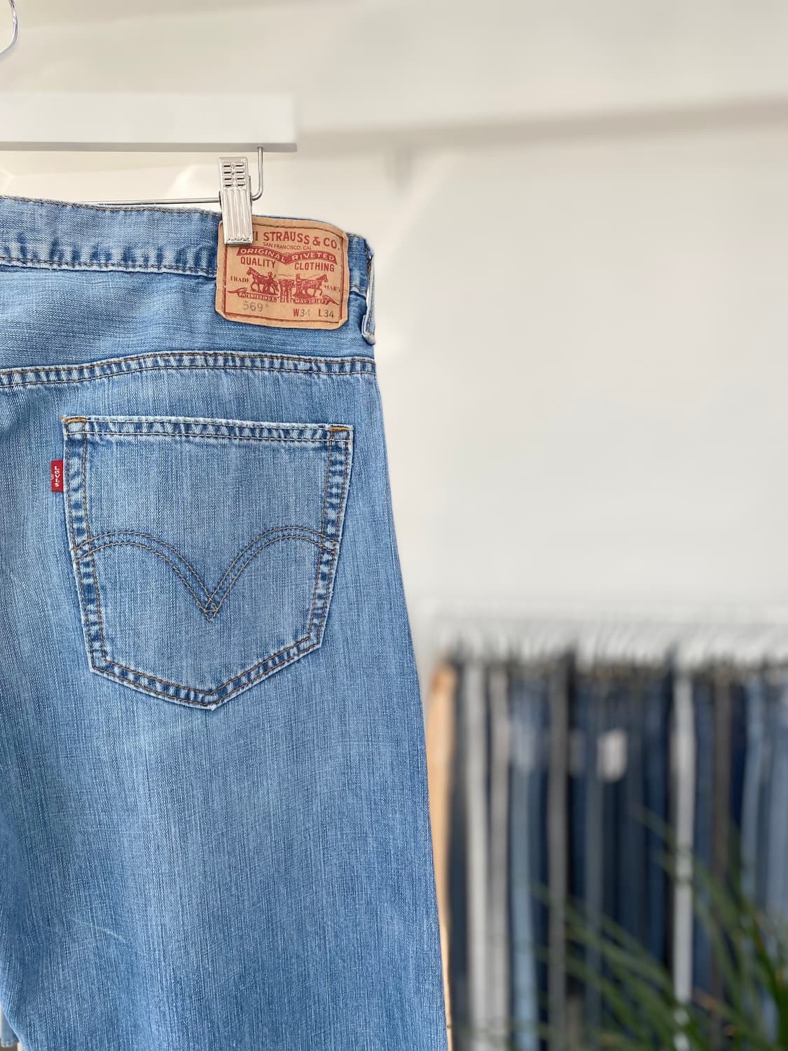 리바이스569 Loose Fit 00s 34사이즈 a5478 상품이미지6