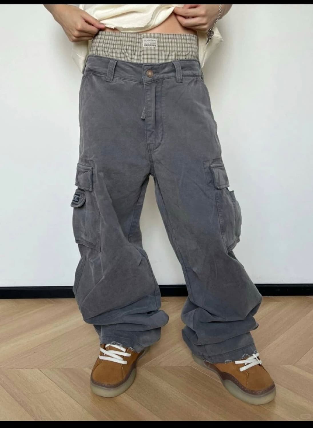 24fw 빈티지워싱코튼카고팬츠 erl 상품이미지5