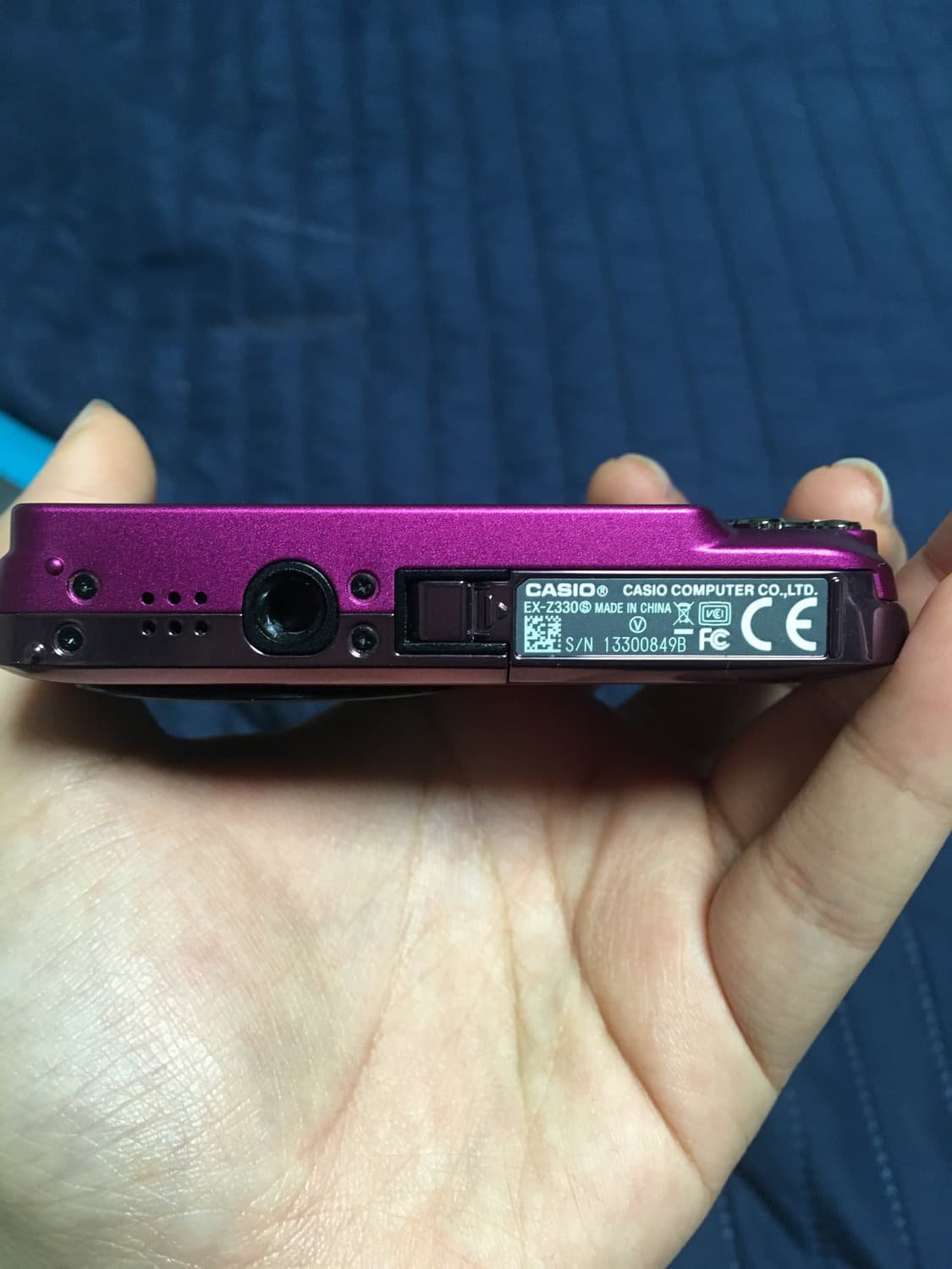 (희귀)카시오 엑슬림 EX-Z330 핑크 디카 상품이미지6