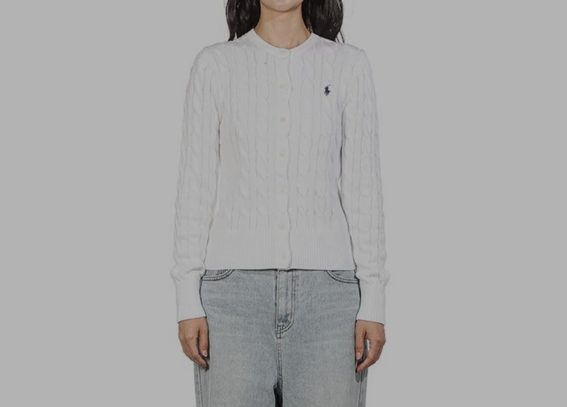 폴로랄프로렌 케이블 면 니트 M _ 여성 상품이미지1