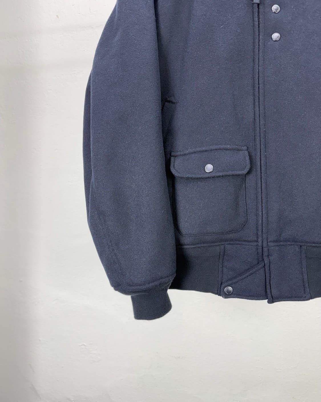 엔지니어드가먼츠 x 유니클로 네이비 퍼프테크 쇼트 블루종 자켓 상품이미지4