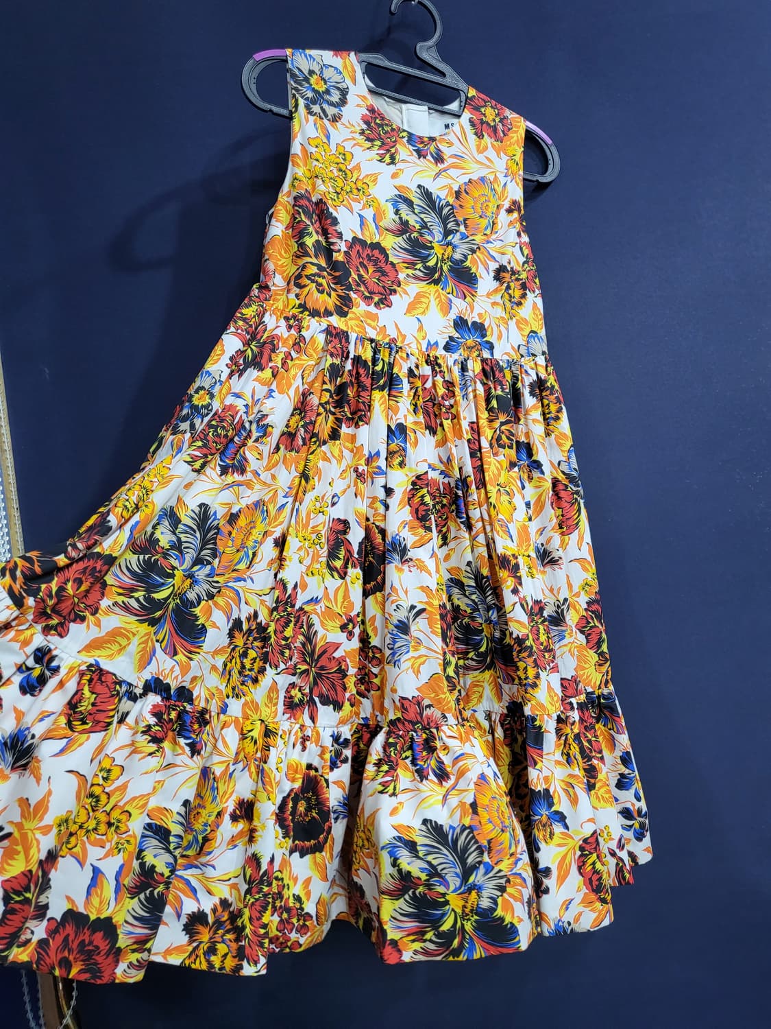 MSGM 민소매 셔링 원피스 상품이미지3