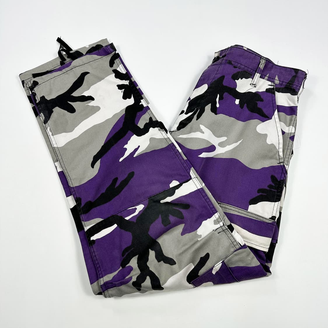 VTG 빈티지 로스코 퍼플 카모 카고팬츠 (M-R) 상품이미지2