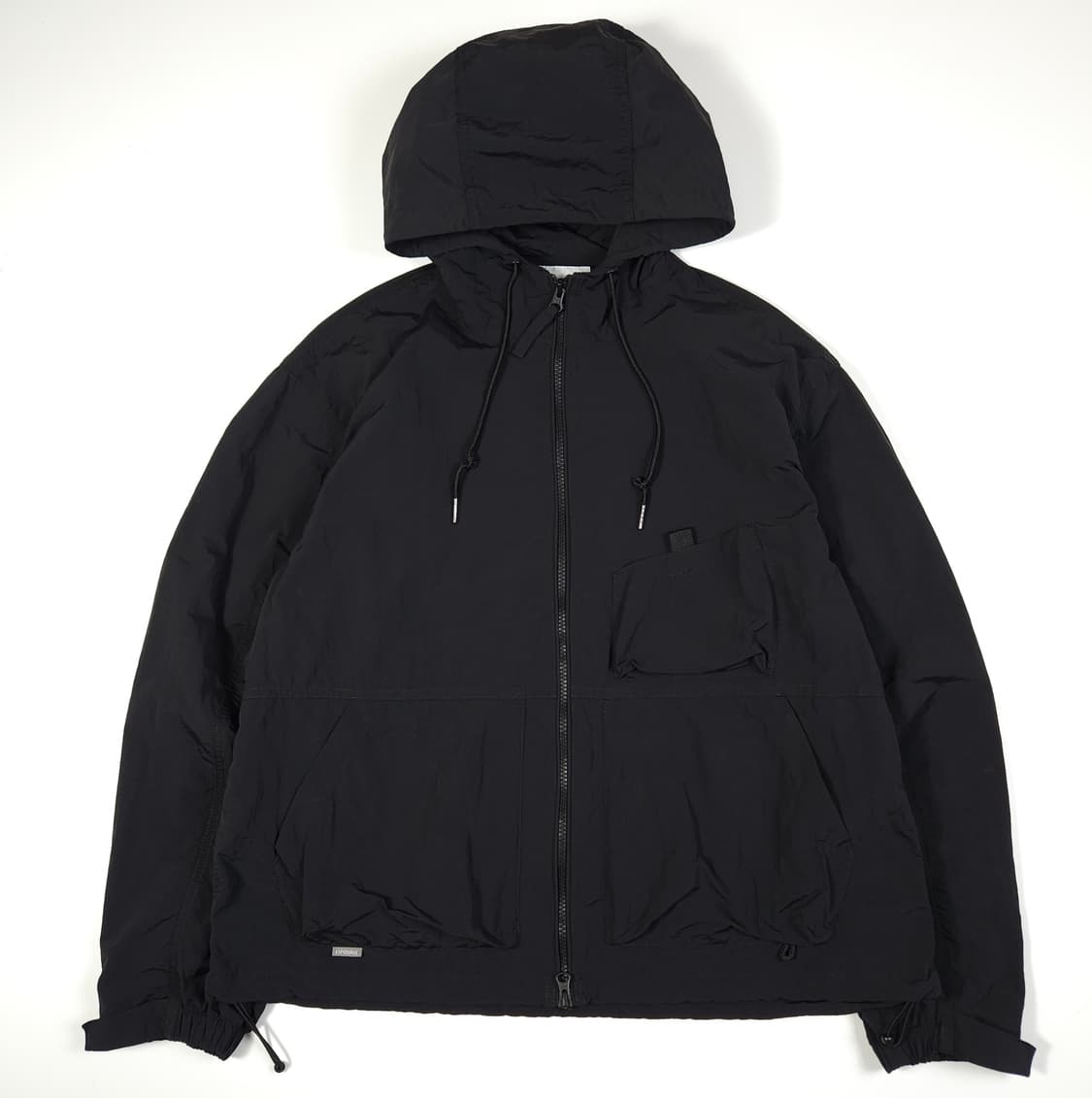 에스피오나지 후드 바람막이 블랙 상품이미지1