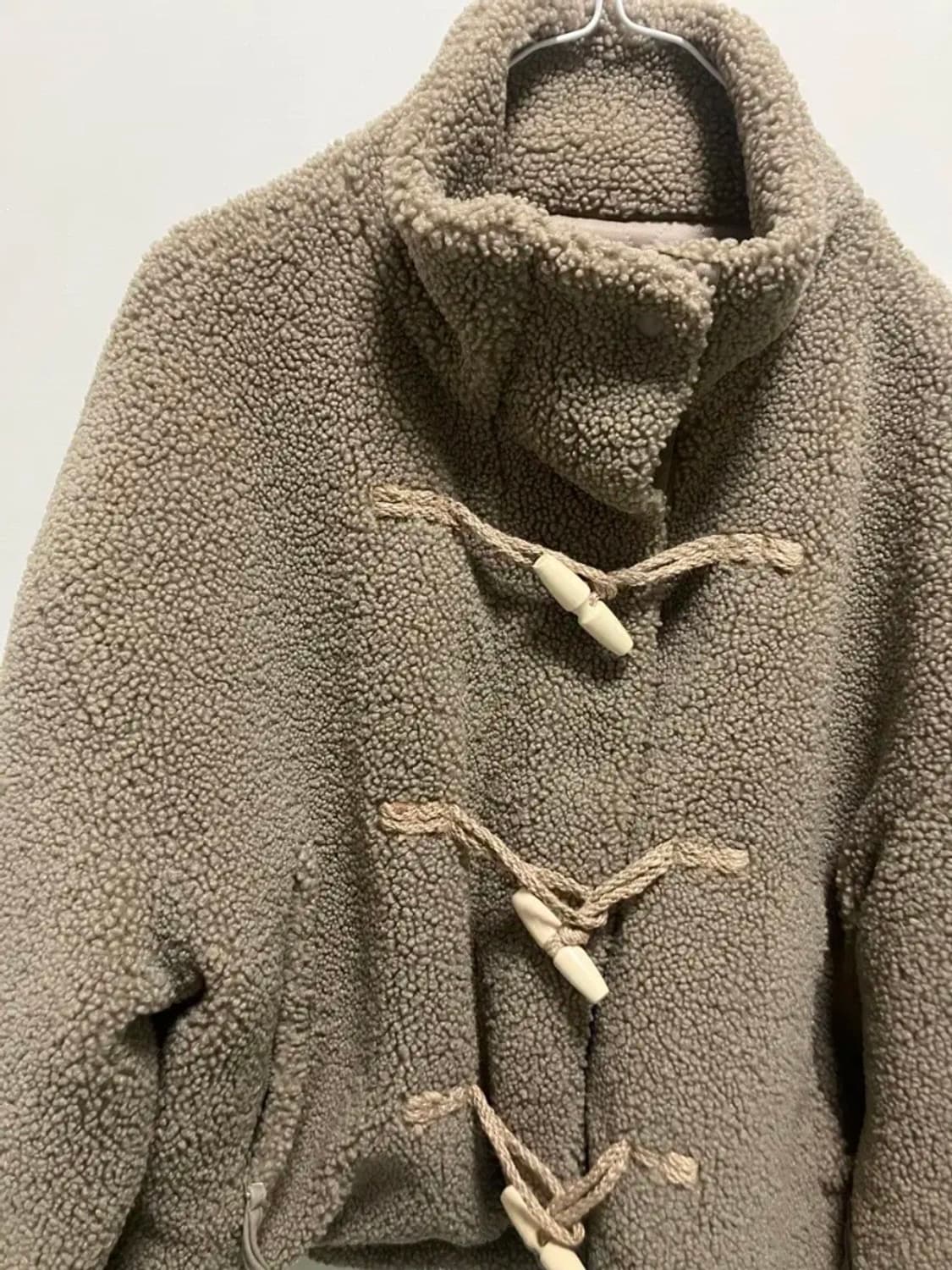 파르티멘토 플러피 숏자켓 뽀글이 코트 상품이미지4