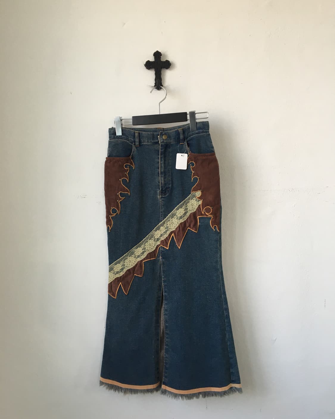 Western mood denim skirt 상품이미지2