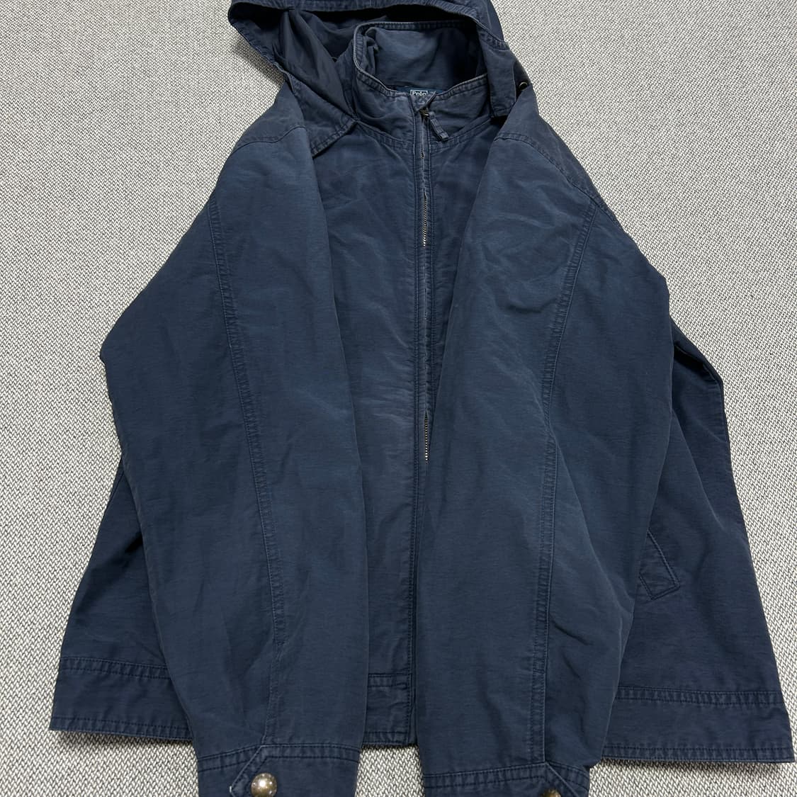 폴로 빈티지 워싱 후드자켓(XL(20)) 상품이미지7