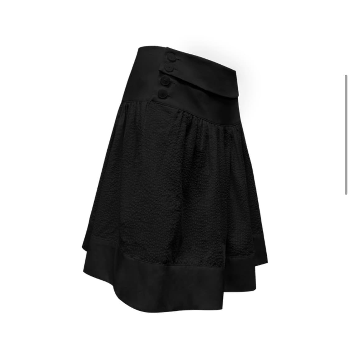 Chemehc 체메씨 breeze fold skirt (black) 상품이미지2