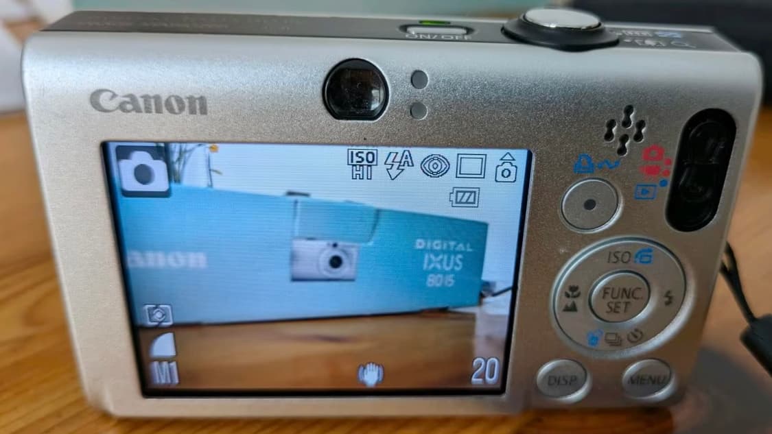 상태좋음 CANON IXUS 80 캐논 익서스 빈티지 디지털카메라 디카 상품이미지9
