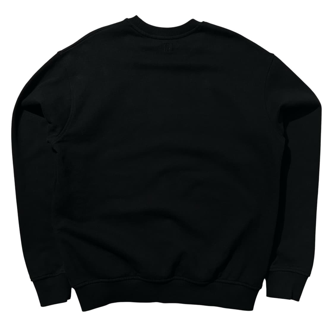 아미 하트로고 맨투맨 블랙 상품이미지2