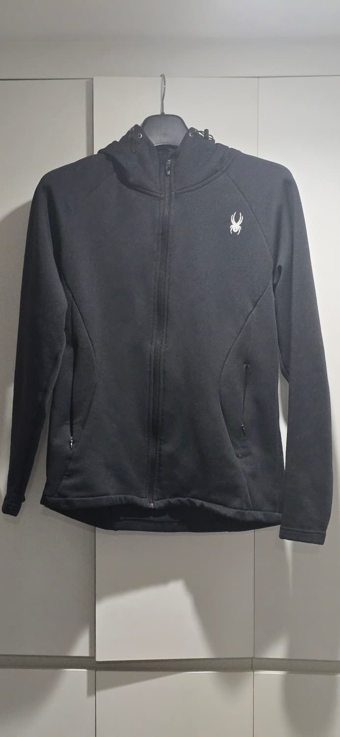 스파이더 블랙 후드집업 L 상품이미지1