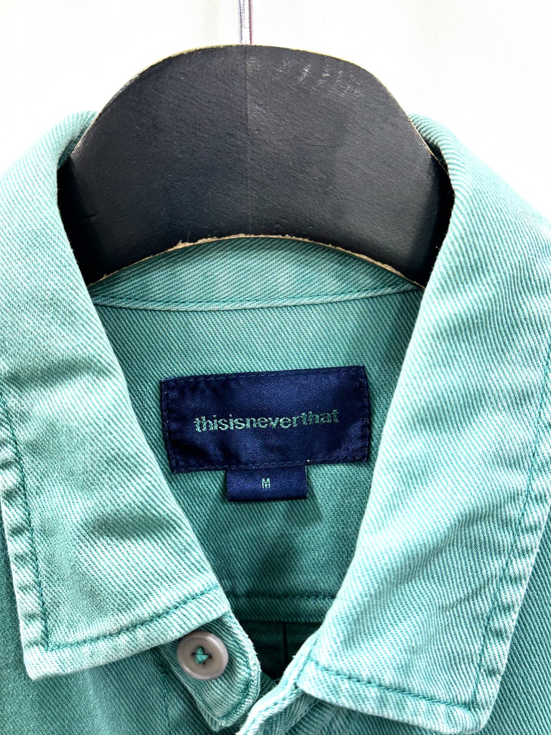 디스이즈네버댓 오버다이드 트윌 셔츠 M 상품이미지3