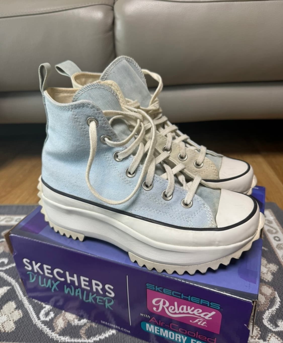 컨버스 런스타 하이크 데님 230 상품이미지1