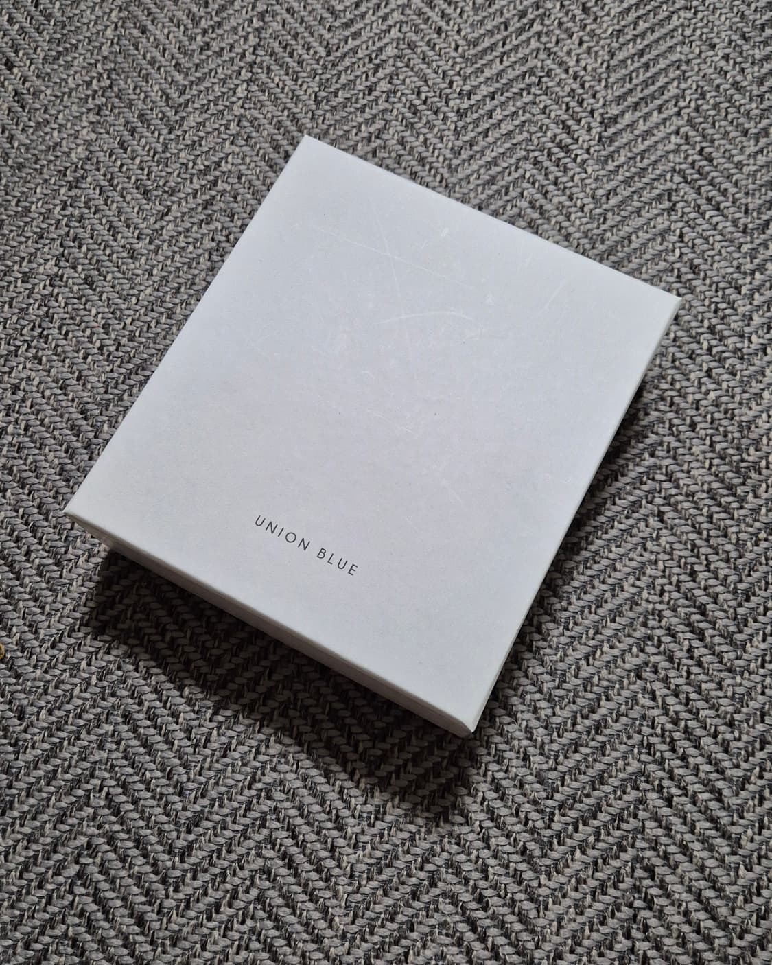 유니온블루 메리노 울 숏 머플러 RED 상품이미지2