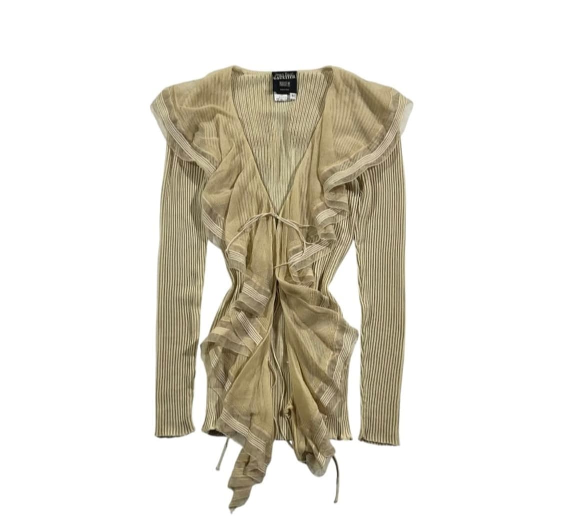 장폴고티에 프릴 볼레로 가디건 상품이미지1