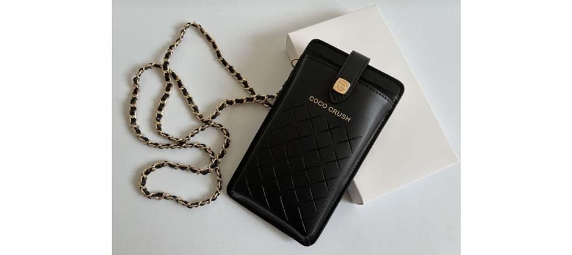 샤넬 코코크러쉬 핸드폰케이스백(블랙&아이보리) 상품이미지1